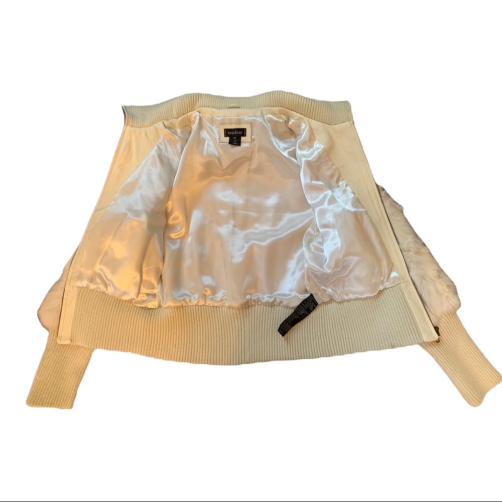 RARE VINTAGE RABBIT FUR BEBE COAT JACKET - Picture 3 of 3